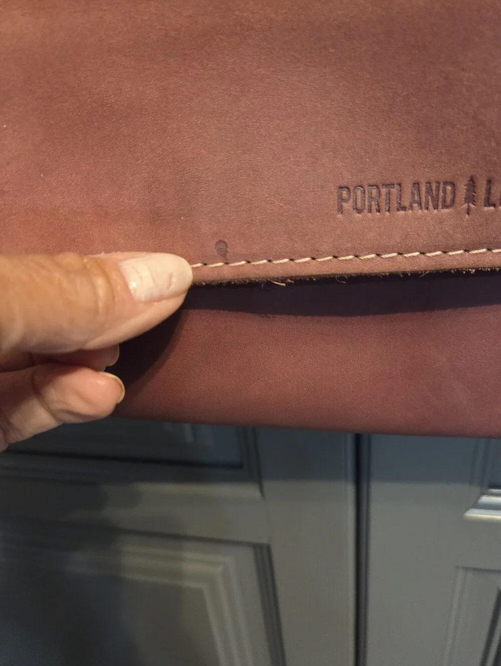 Portland Leather Crossbody Bag